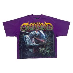 Godspeed Crew Neck T-Shirt Indoor Mens Purple INDOOR-CREW NECK T-SHIRT